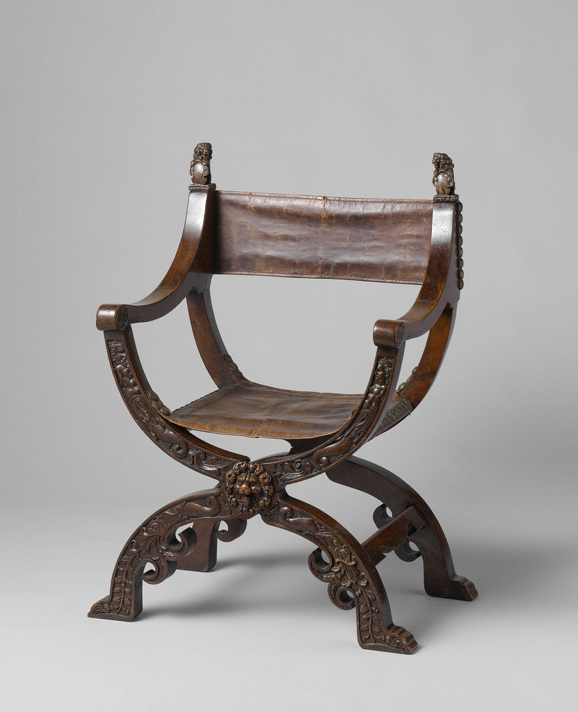 Detail of Folding X-chair by Anonymous