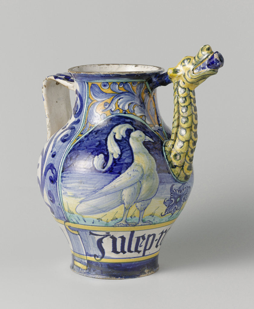 Detail of Rosewater ewer by Anonymous