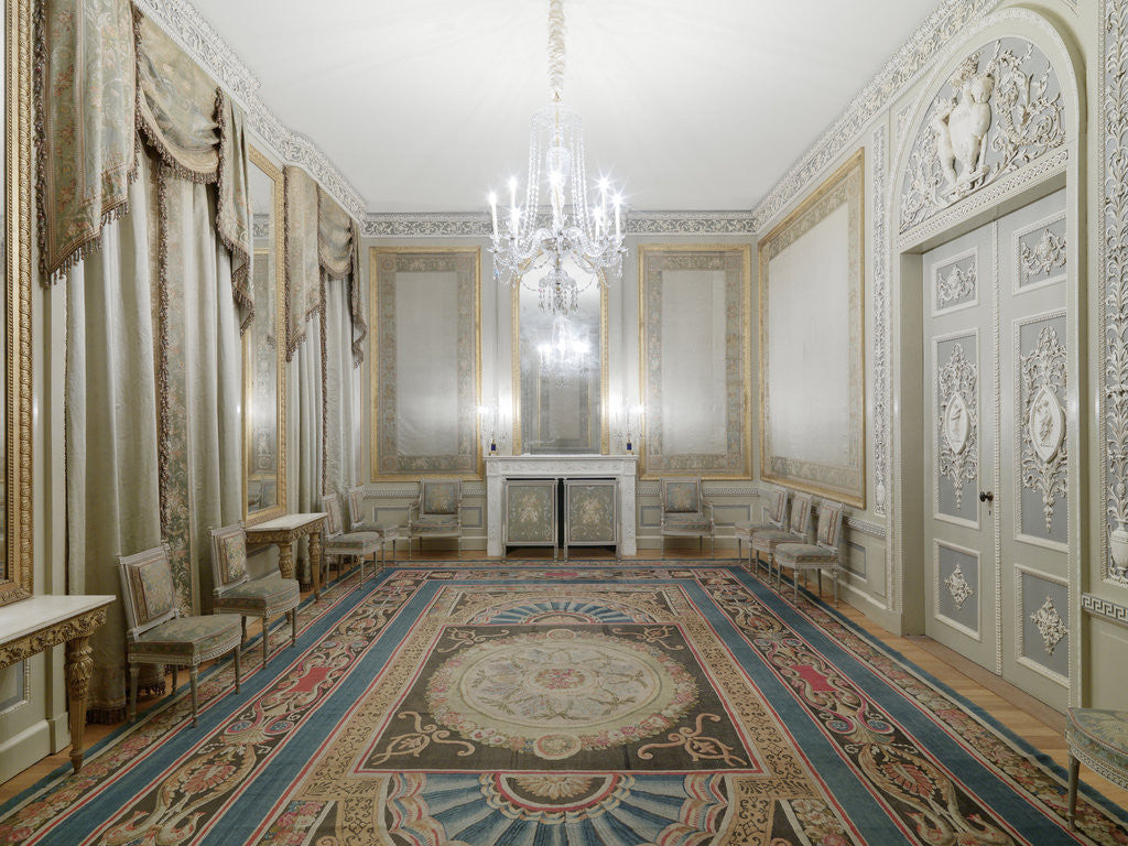 Detail of Haarlem reception room 1794 The Netherlands by Abraham van der Hart