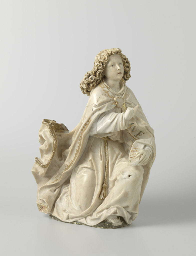 Detail of The Annunciation by Tilman Riemenschneider
