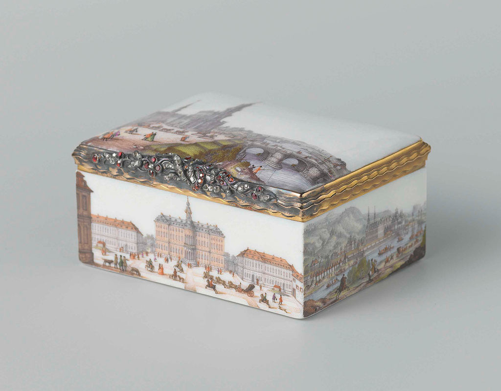 Detail of Box, Meissener Porzellan Manufaktur, c. 1750, Meissen Germany by Meissener Porzellan Manufaktur