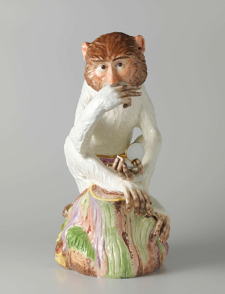 Detail of Monkey by Johann Joachim Kändler