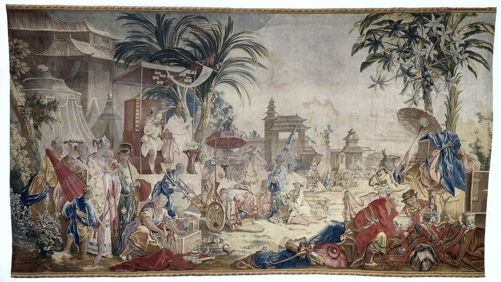Detail of The Chinese market by Anonymous