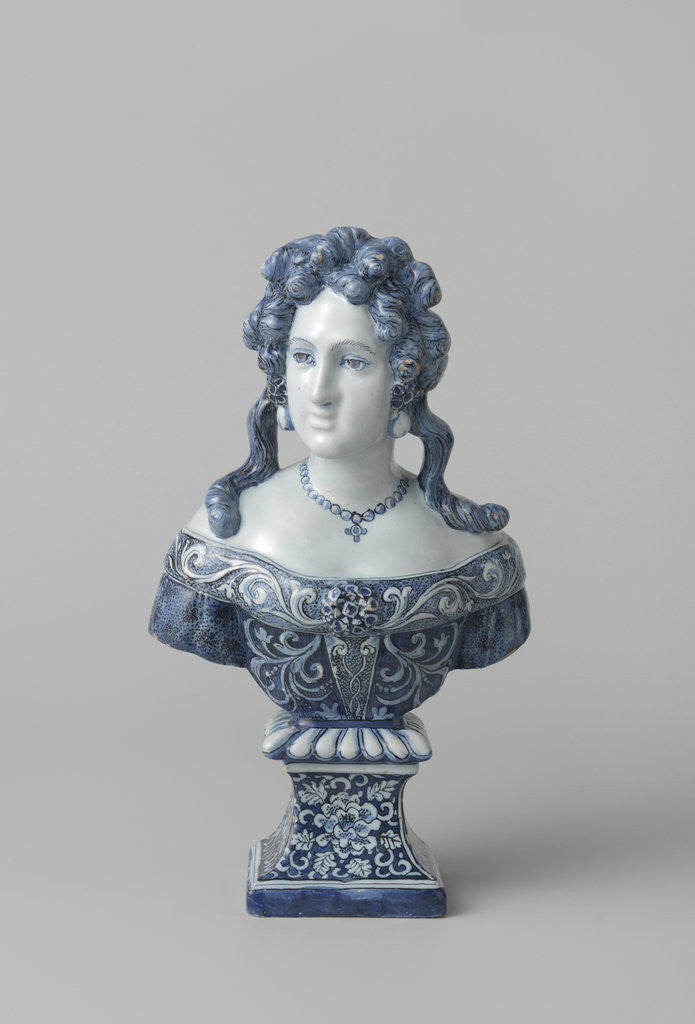 Detail of Bust of Mary Stuart, the Greece, A by Samuel van Eenhoorn