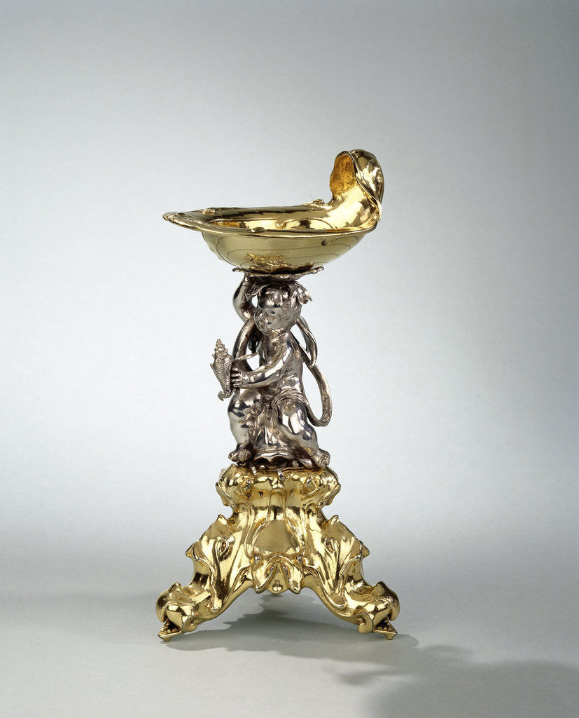 Detail of Two salt-cellars by Johannes Lutma I