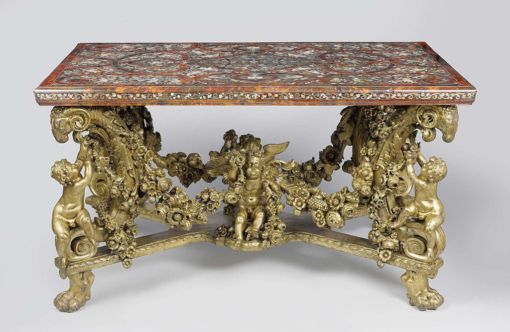 Detail of Table, Pieter de Loose by Michel Verbiest