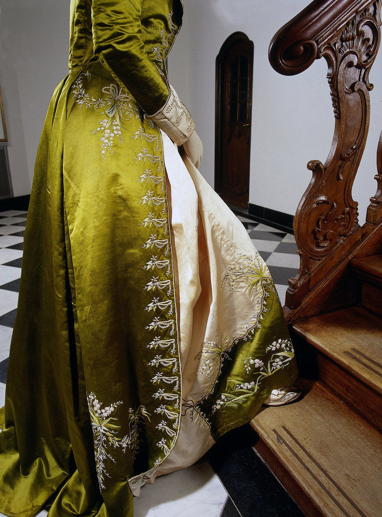 Detail of Japon or redingote by Anonymous