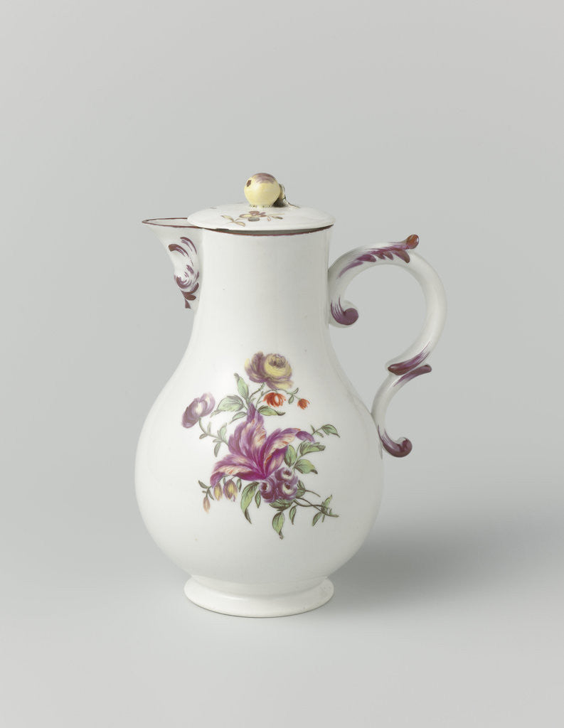 Detail of Milk jug by Weesper porseleinfabriek