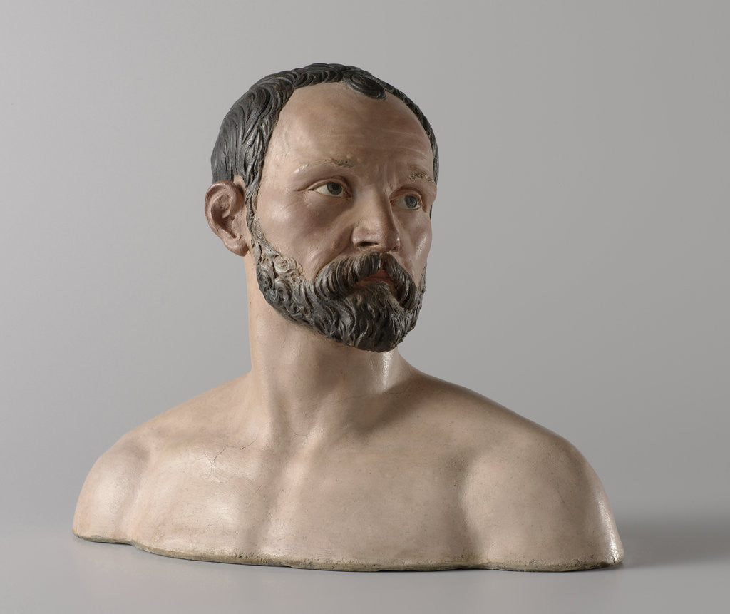 Detail of Self-portrait by Johan Gregor van der Schardt