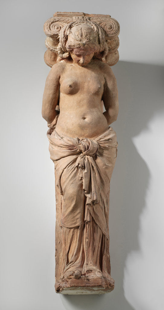 Detail of Weeping and captive caryatids, Remorse and Penance by Artus Quellinus I