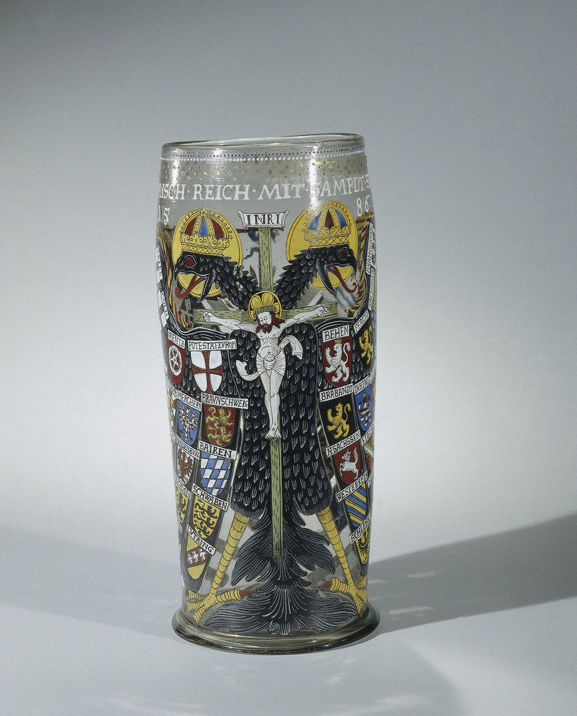 Detail of Reichsadler humpen by Anonymous