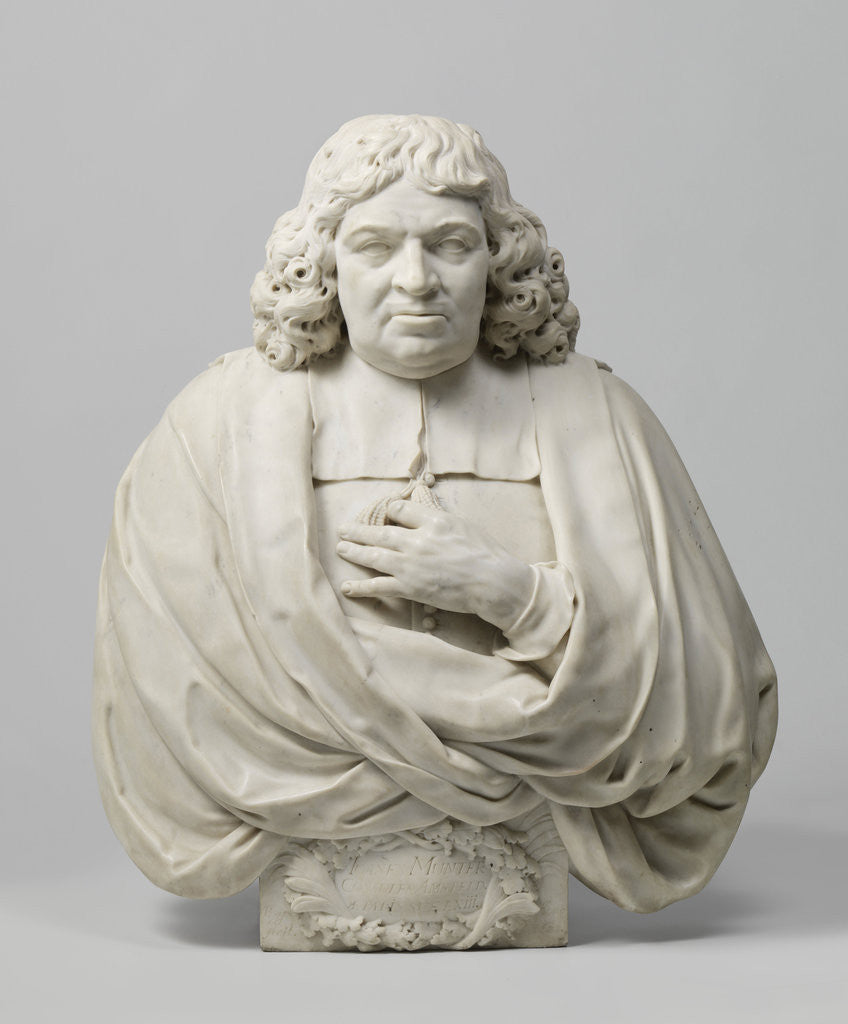 Detail of Portrait of Johannes Munter by Bartholomeus Eggers