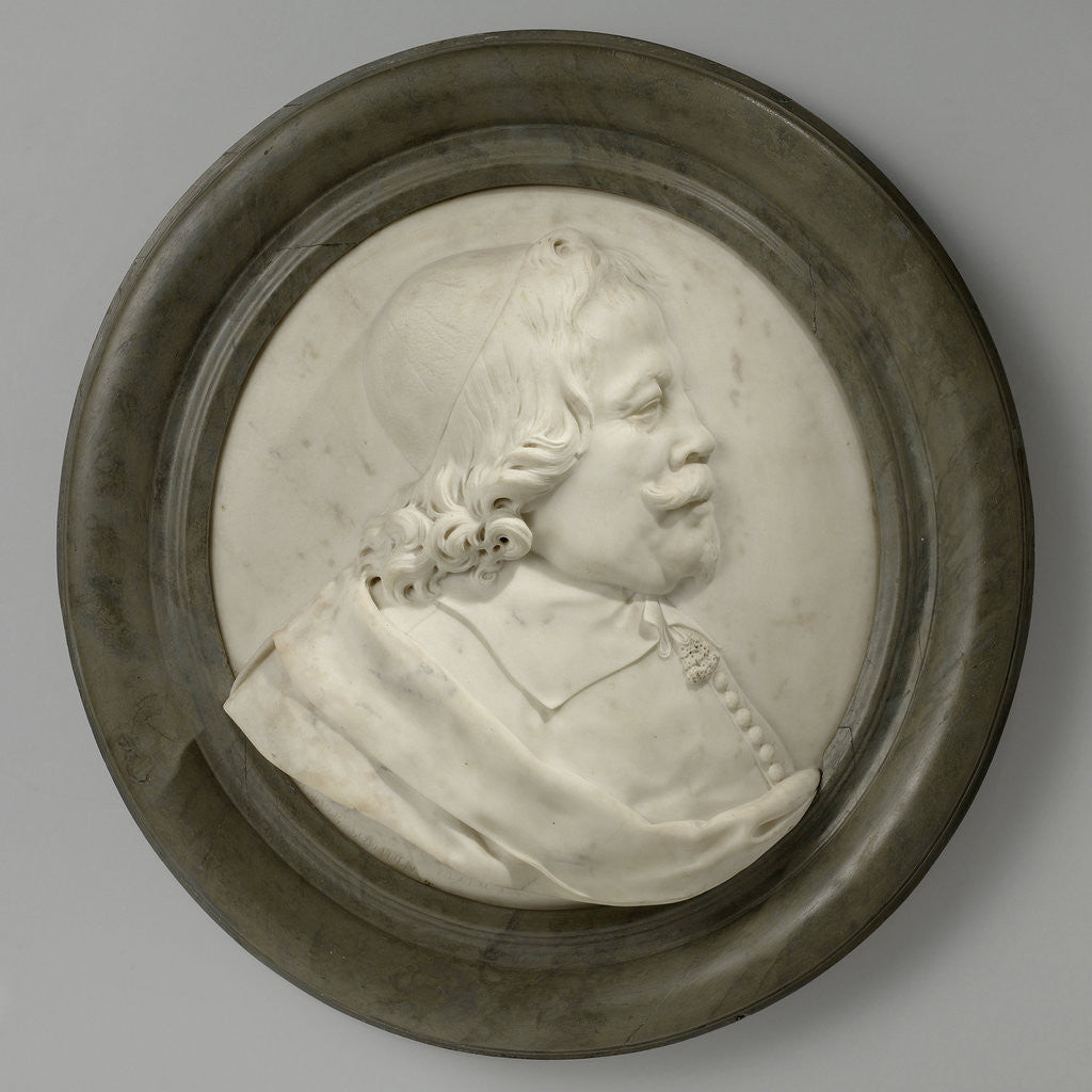 Detail of Cornelis de Graeff and Catharina Hooft by Artus Quellinus I