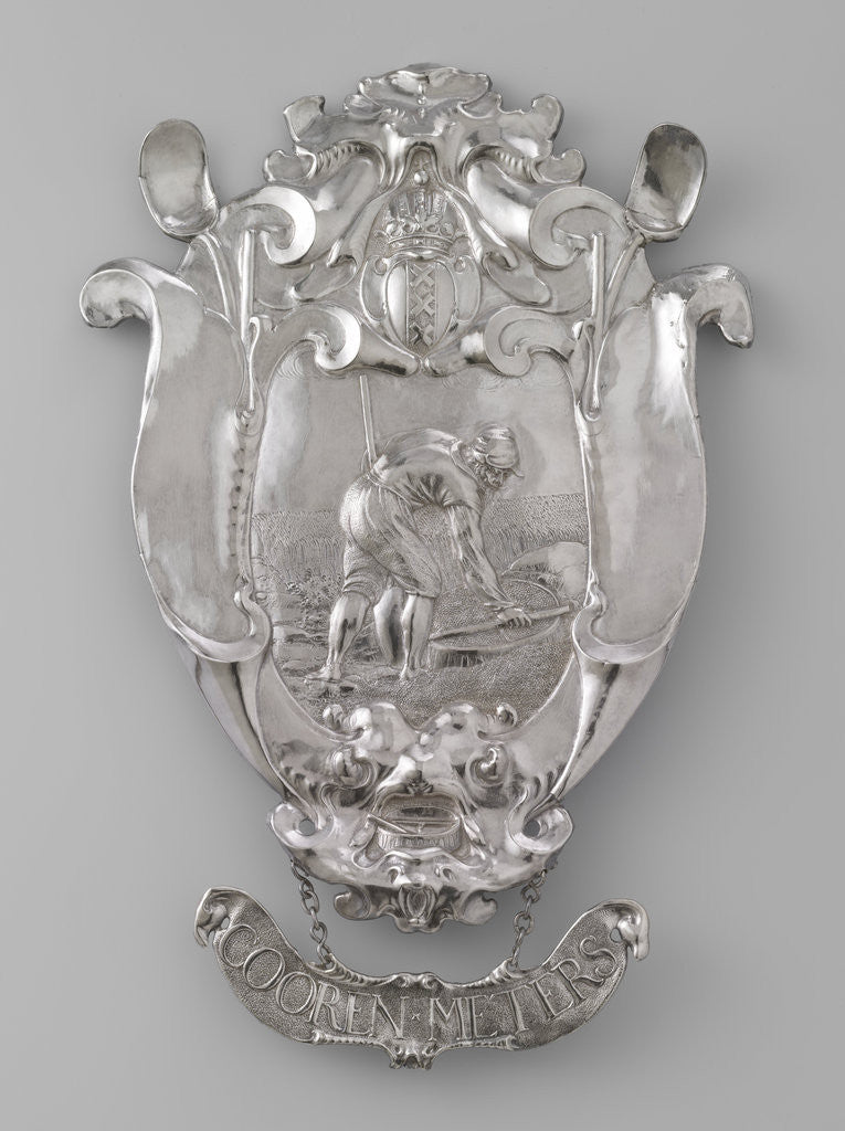 Detail of Funeral Child of the Corn Meter Guild Amsterdam by Johannes Lutma I