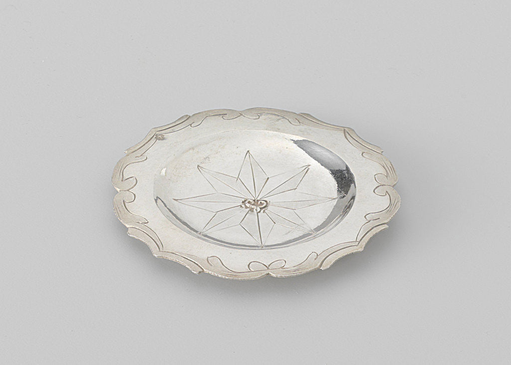 Detail of Under Dish belonging to a terrine by Hendrik Duller