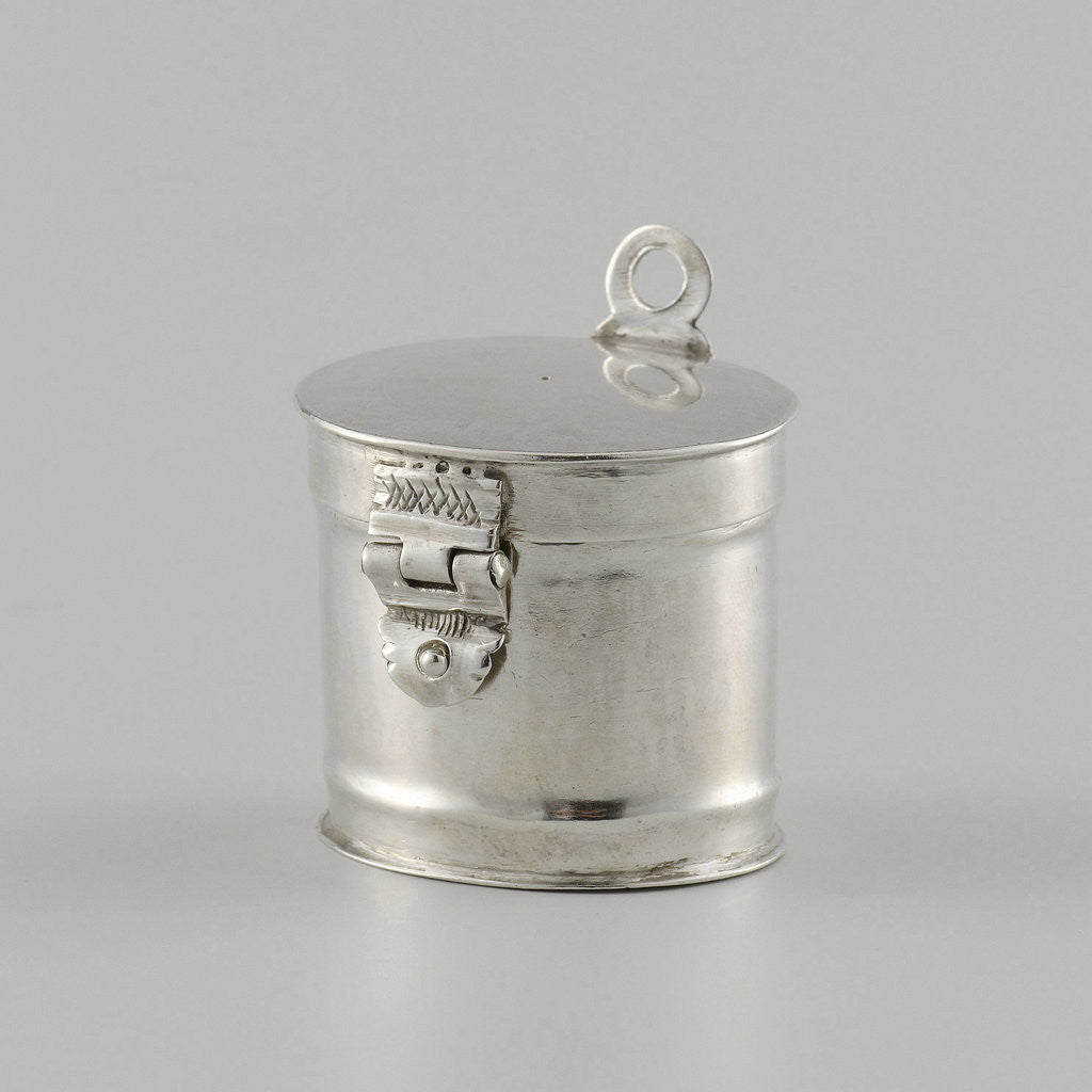 Detail of Sugar or coffeebox by Abraham van der Hoeff