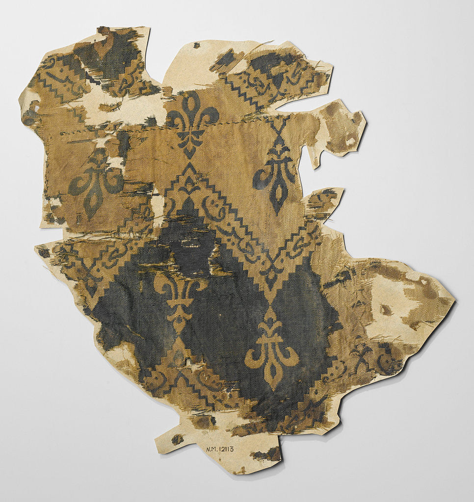 Detail of Fragment of the Shroud of Guido of Lusignan by Anonymous