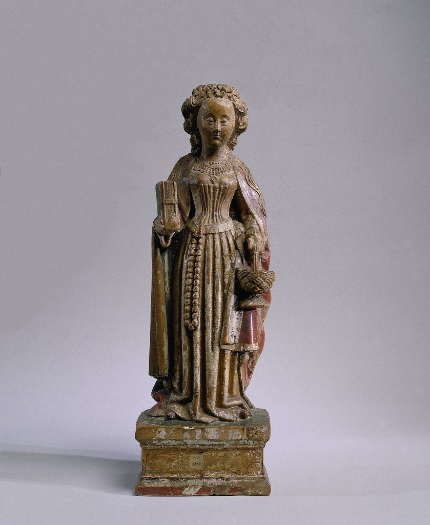 Detail of Dorothea by Master of Koudewater