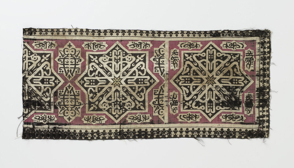Detail of Fragment of a tissue by Anonymous