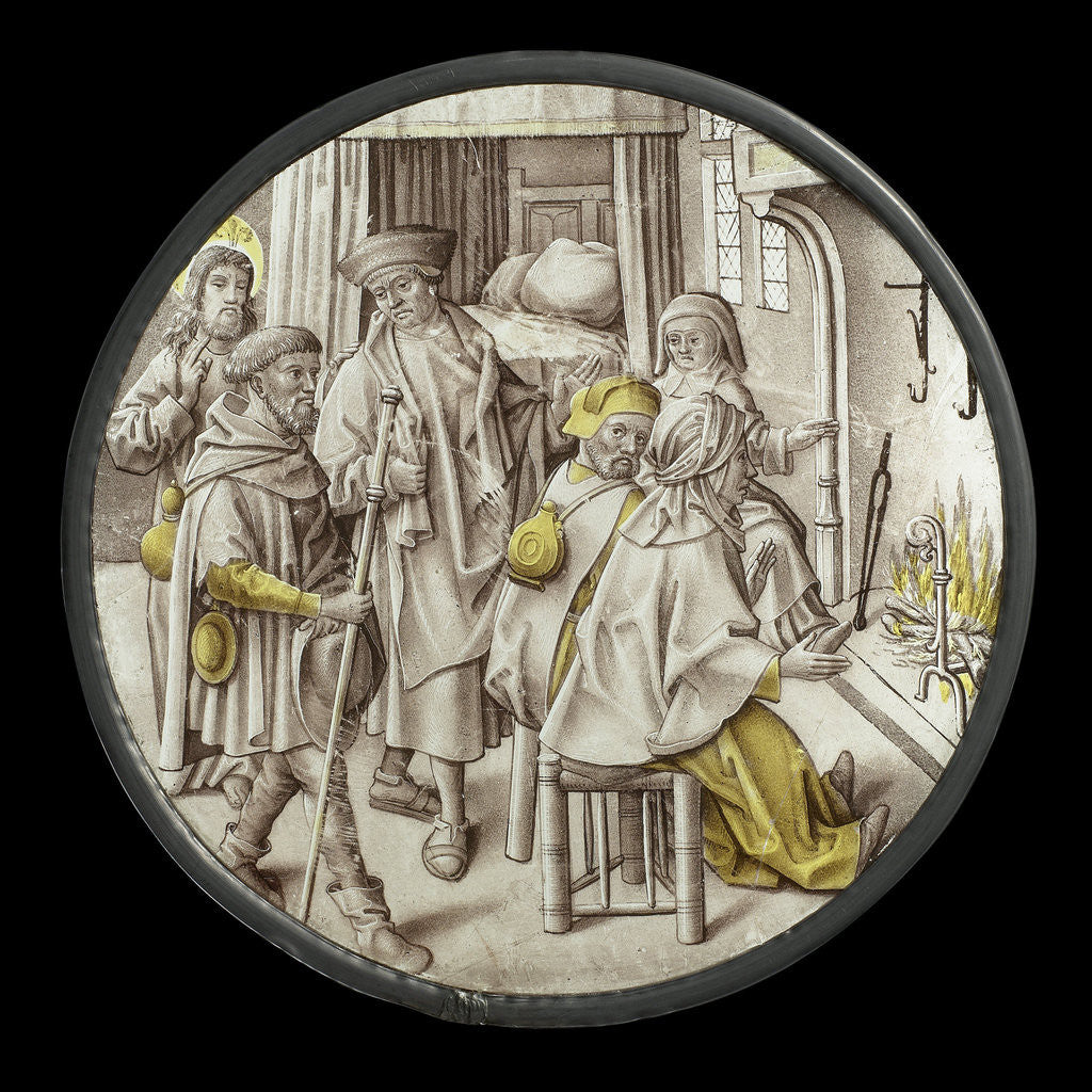 Detail of Sheltering the Homeless by Anonymous