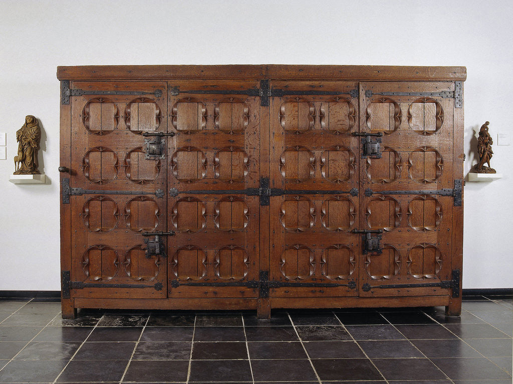 Detail of Filing Cabinet cathedral Utrecht by Anonymous
