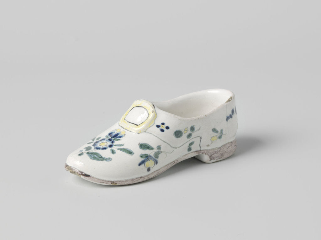 Detail of Object in the form of a shoe by Anonymous