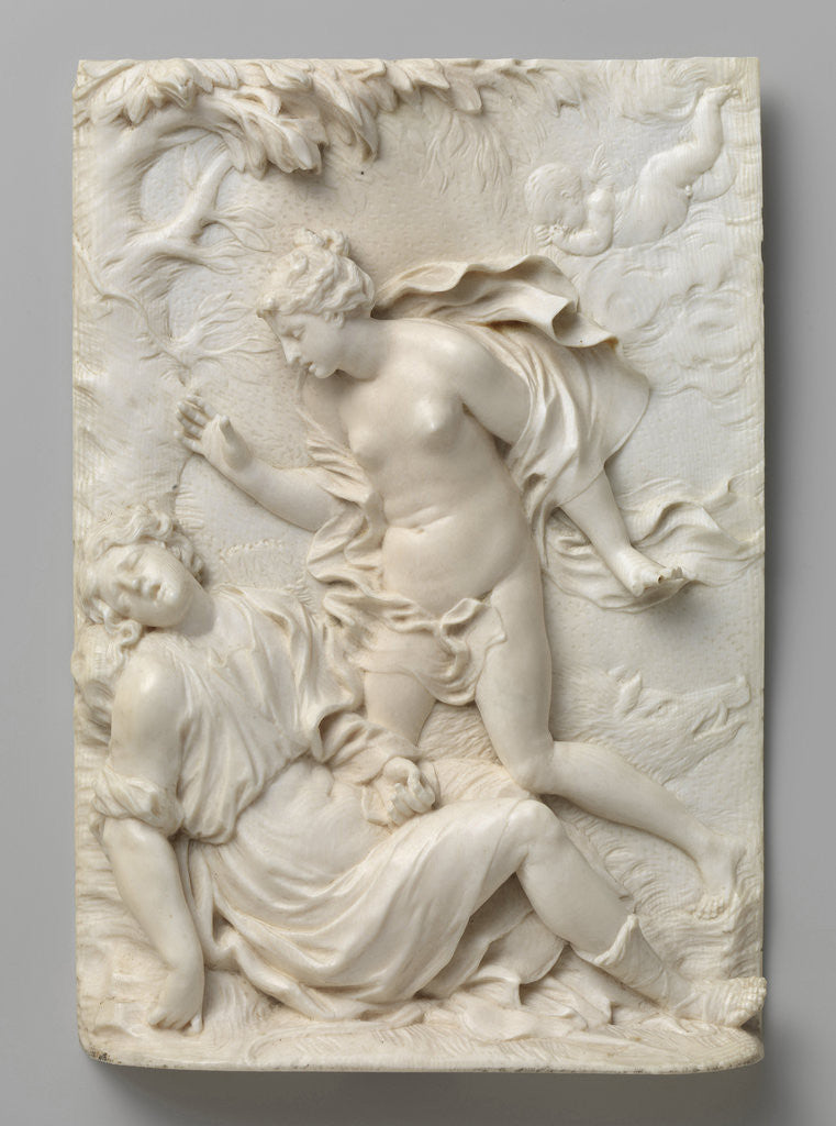 Detail of Venus and Adonis by Francis van Bossuit
