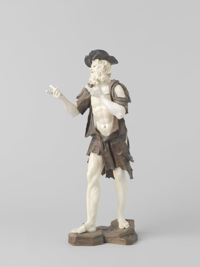 Detail of Beggar by Workshop of Simon Troger