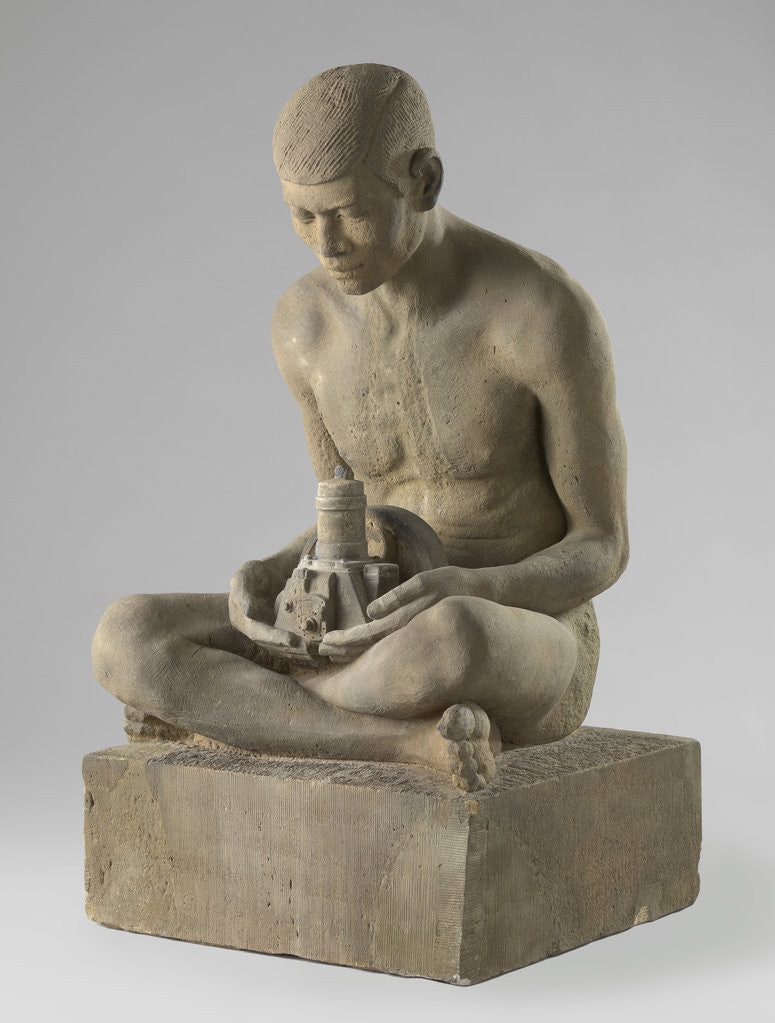 Detail of Man and Machine by Marinus Johannes Hack