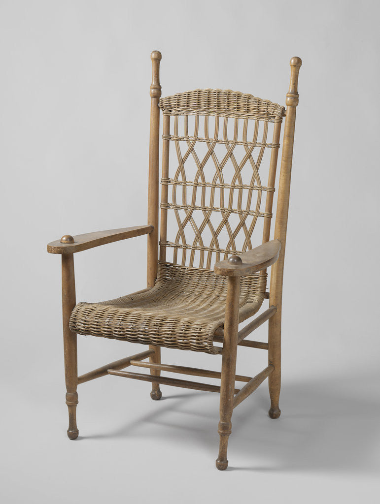 Detail of Armchair used by President Paul Kruger, State President of the South African Republic, Transvaal by Anonymous