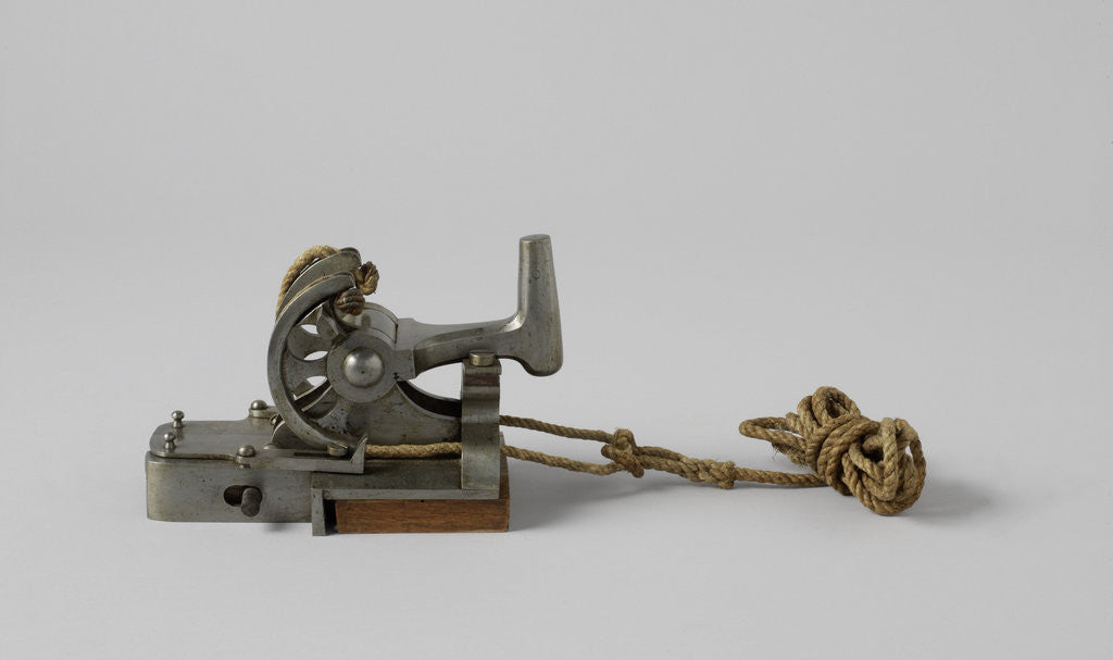 Detail of Percussion Lock for gun by Anonymous