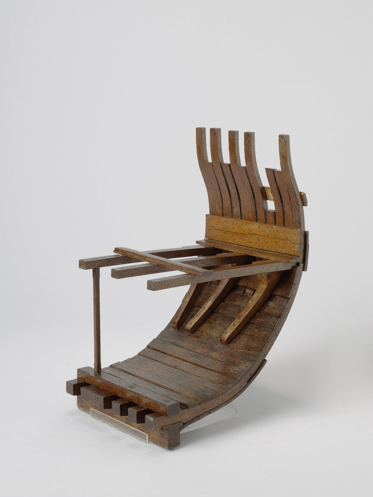 Detail of Model of a marine connection by William May