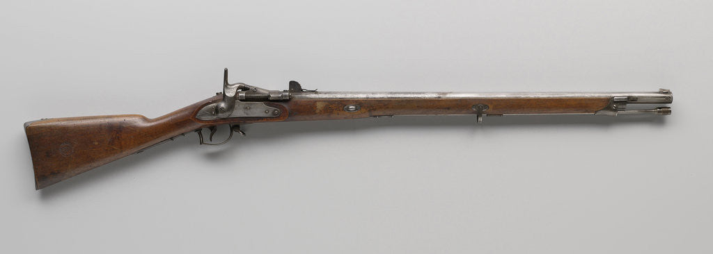 Detail of Rear Load Rifle, Snider system by P. Stevens