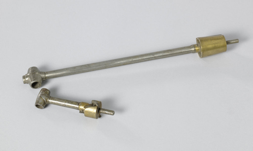 Detail of Two models of drills by Anonymous