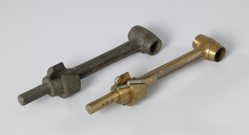 Detail of Two drill planing by Anonymous