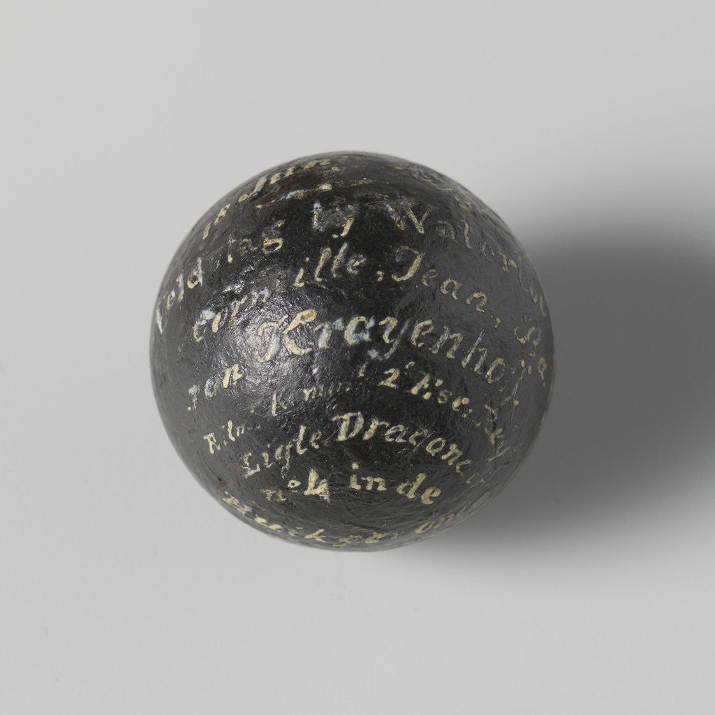 Detail of Bullet that C. J. Krayenhoff baron was shot in the abdomen by Anonymous