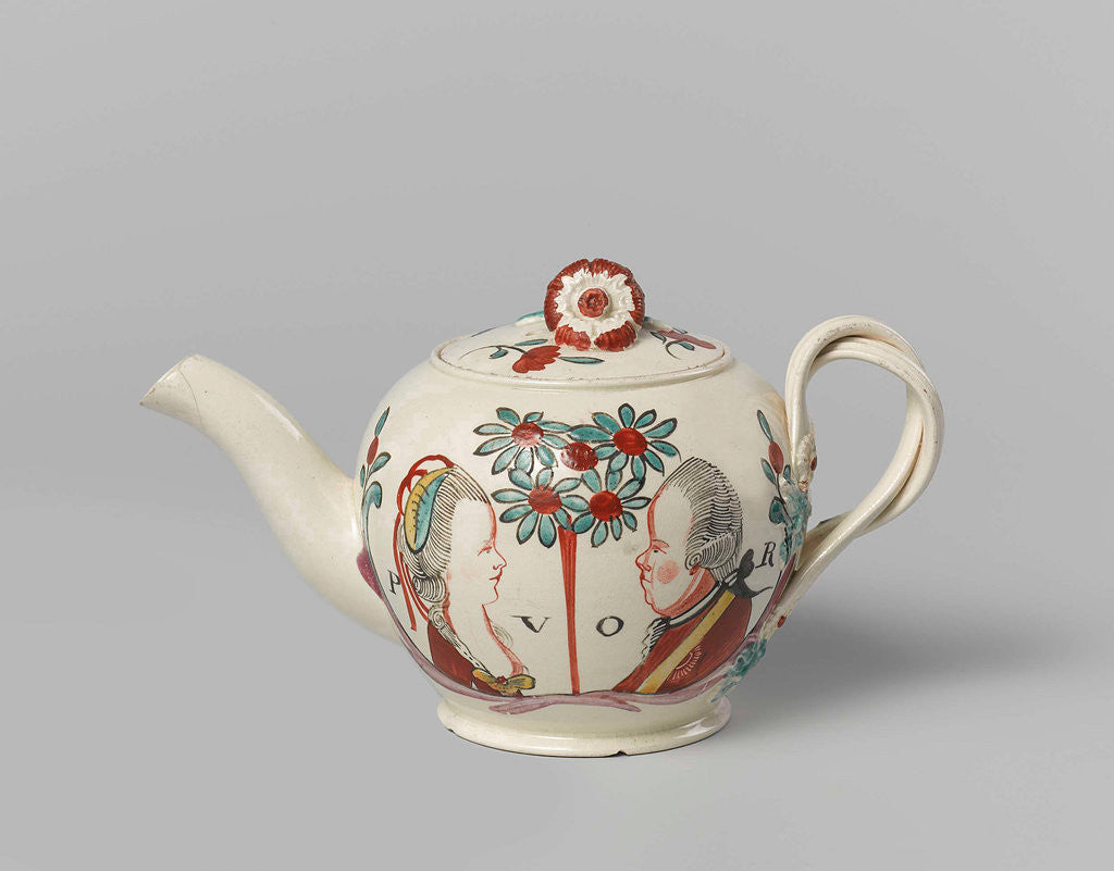 Detail of Teapot by Anonymous