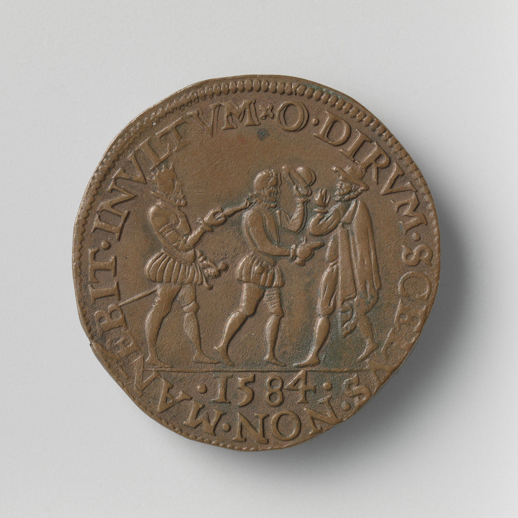 Detail of Murder of William I by Anonymous