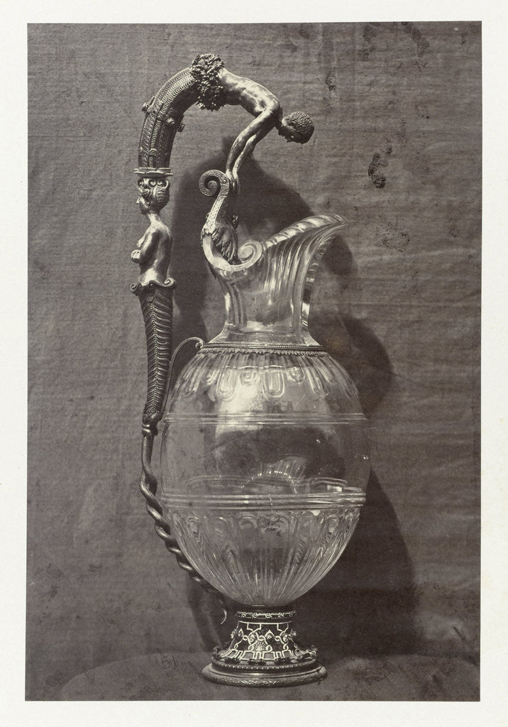 Detail of Photo Reproduction jar from Museum of Isabella II by Charles Clifford