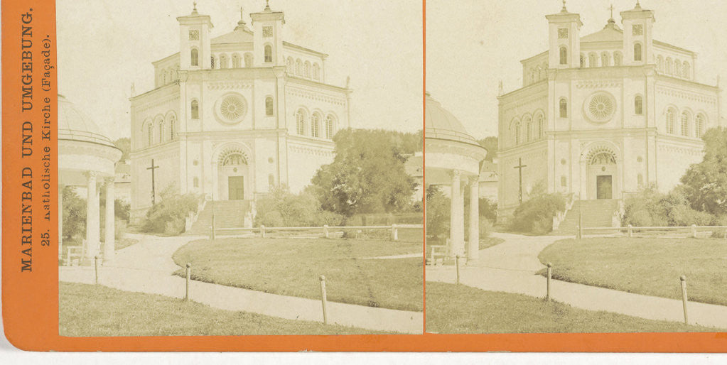 Detail of Catholic Church (Facade) by Frantisek Fridrich