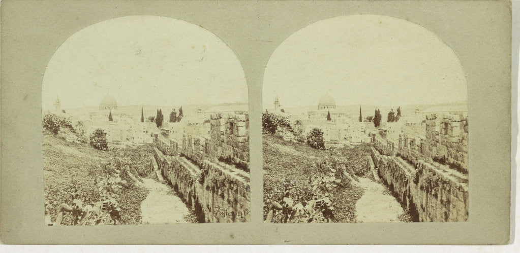 Detail of Jerusalem, Francis Frith by Negretti & Zambra