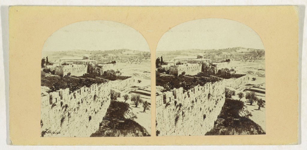 Detail of Jerusalem, Francis Frith by Negretti & Zambra