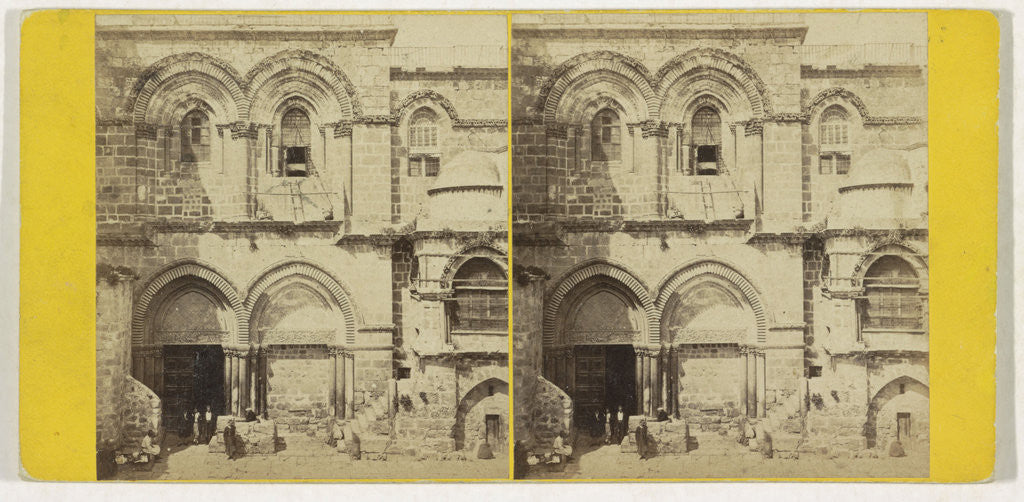 Detail of Jerusalem the Church of the Holy Sepulchre by Frank Mason Good
