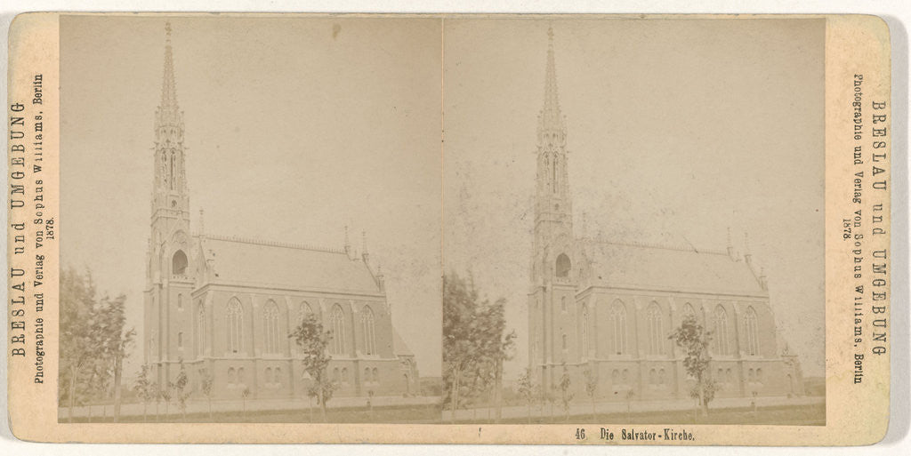 Detail of Salvator Kirche Church Germany by Sophus Williams