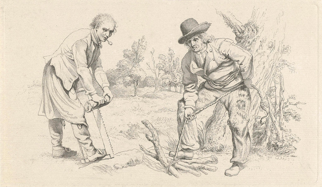 Detail of People by Jacob Ernst Marcus