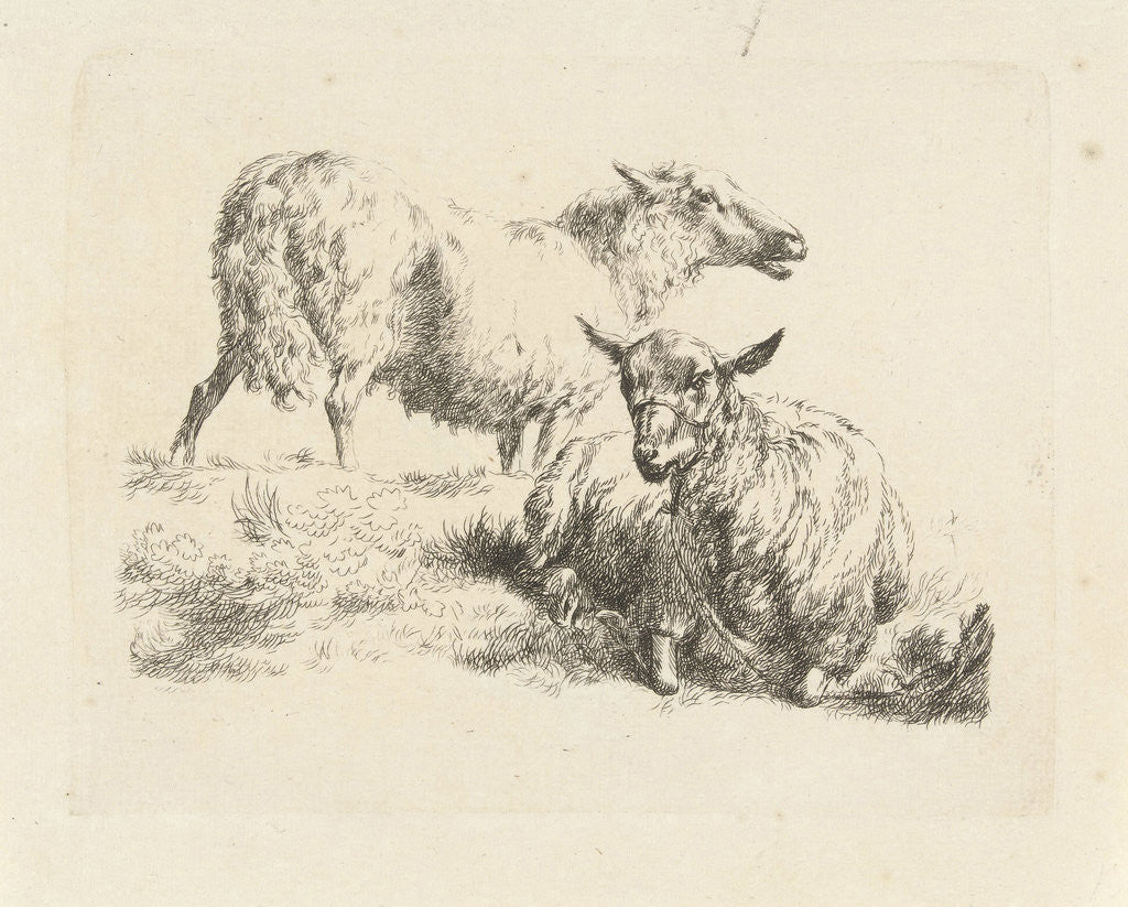 Detail of Nicolaes Pietersz. Berchem by Anonymous