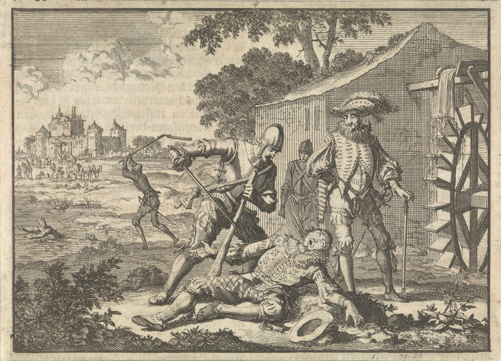 Detail of Count Wirich von Daun, Count of Falkenstein by Anonymous