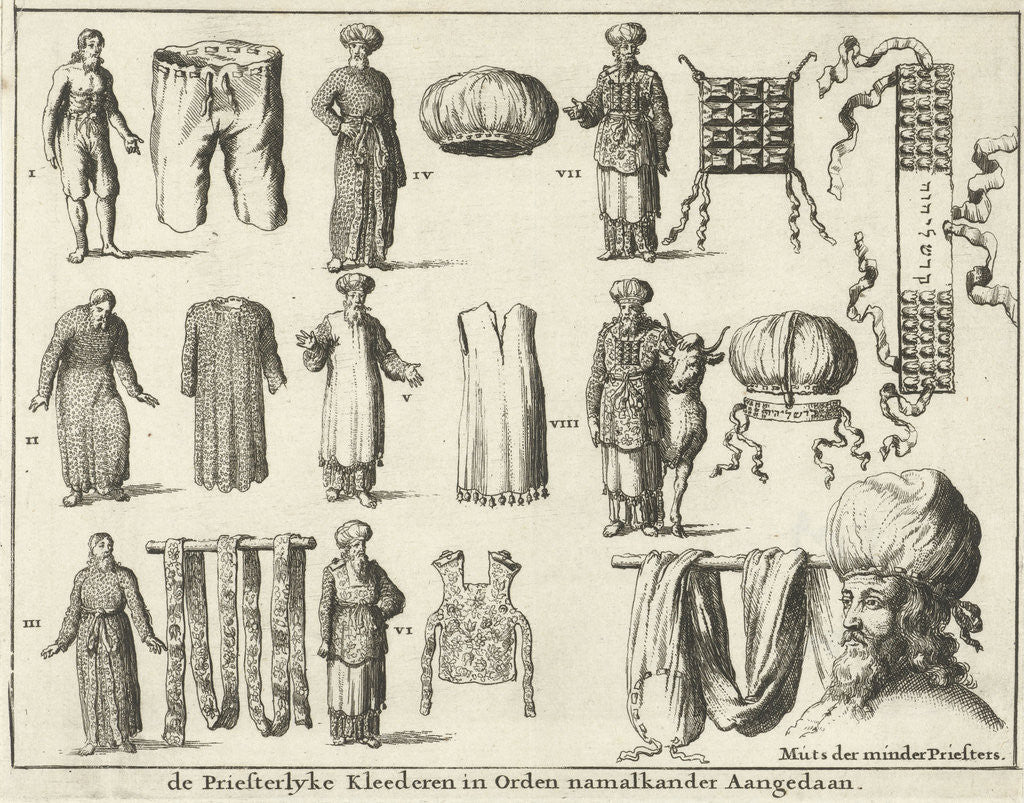 Detail of Priestly vestments by Willem Goeree