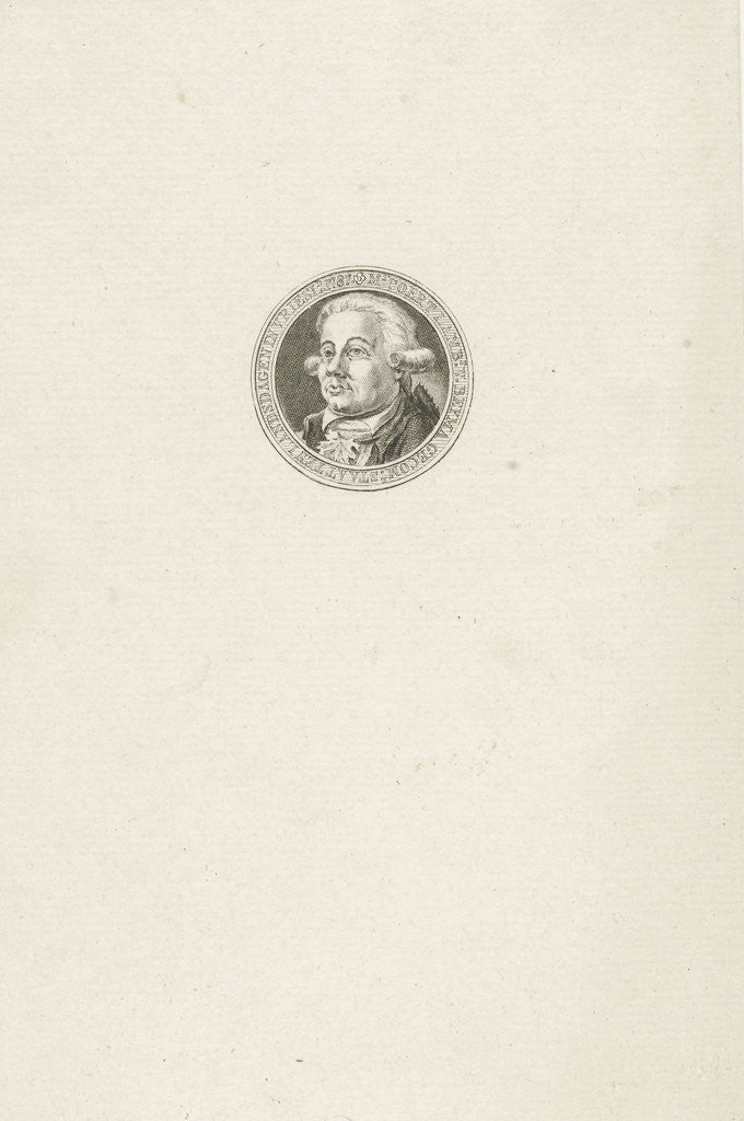 Detail of Portrait of Coert Lambertus van Beyma by Abraham Jacobsz. Hulk