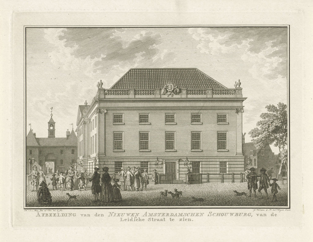 Detail of New Theatre by Noach van der Meer II
